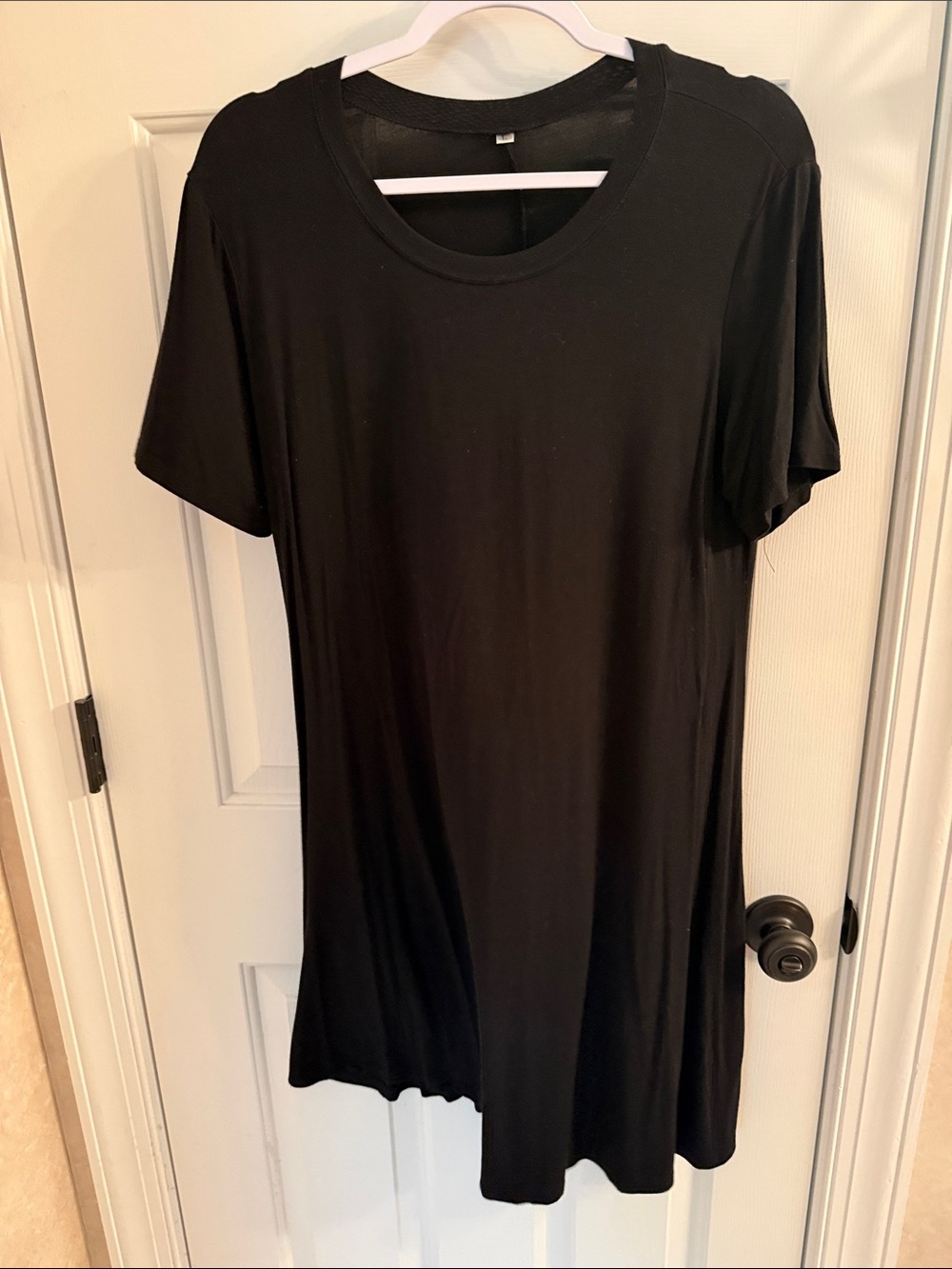 Classic Black Women's Scoop Neck Top
